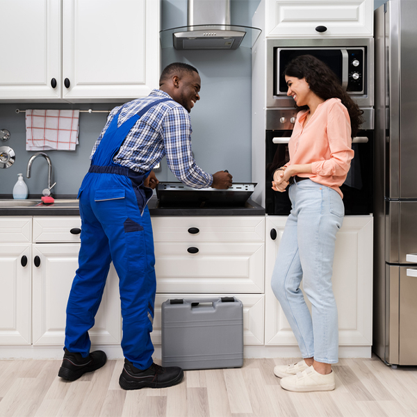 how long does it typically take to complete cooktop repair services in Martinsville